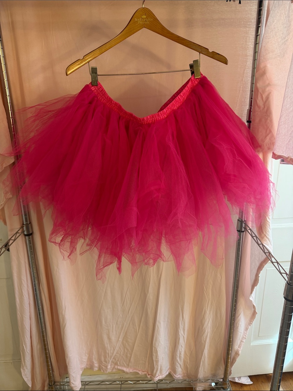 Hot Pink Tulle Tutu Skirt - Women's
